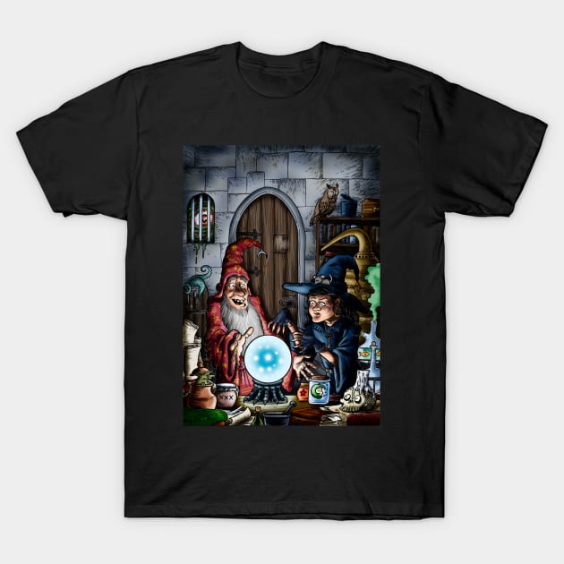 Äventyr: The Wizard and the Witch T-Shirt by Äventyr